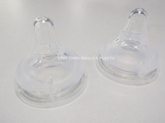 LSR silicone molded part